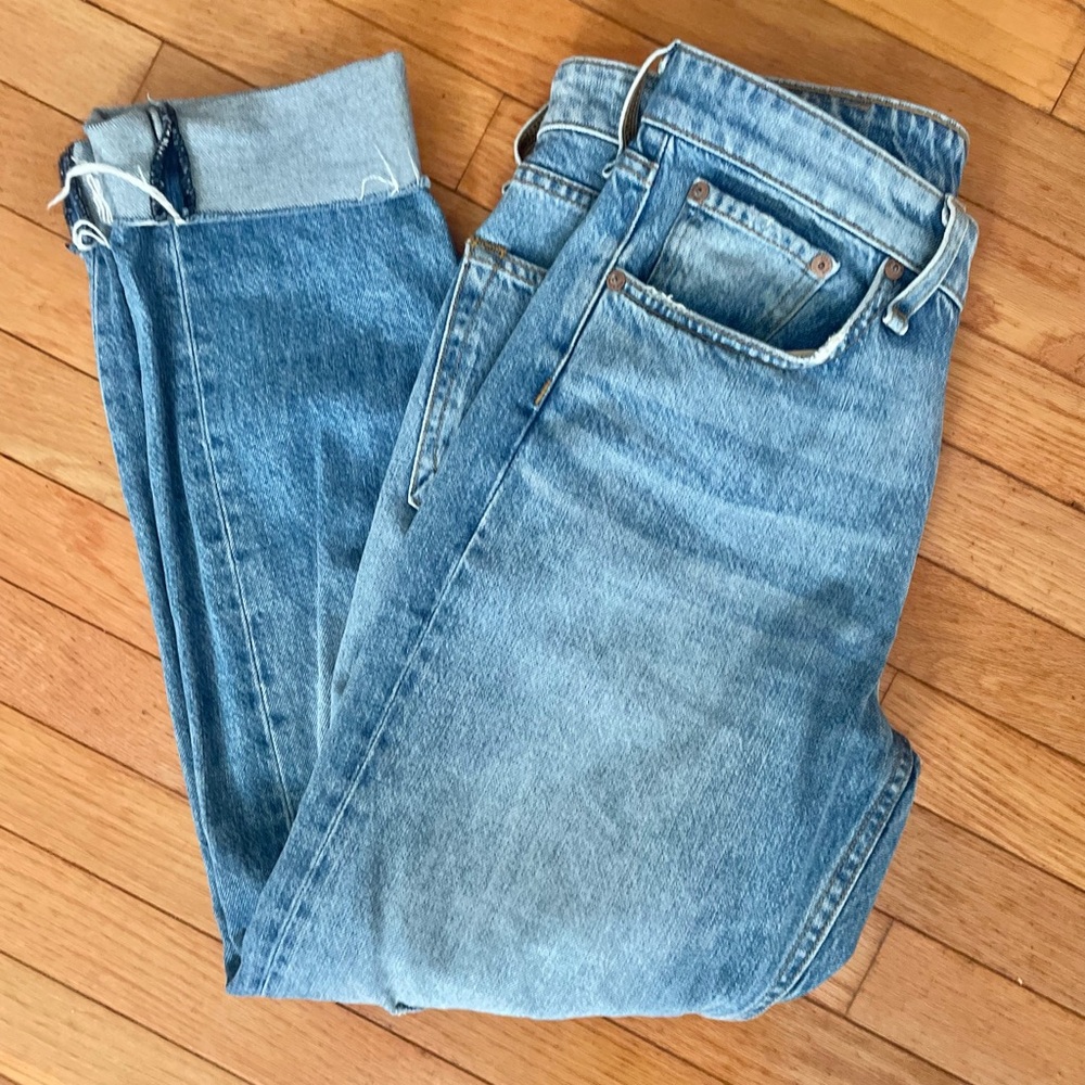 rag & bone Light Blue Boyfriend Jeans